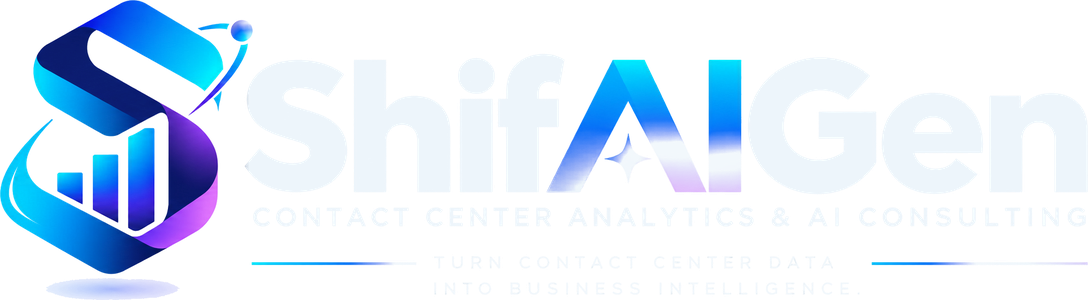 ShifAIGen — Contact Center Analytics & AI Consulting